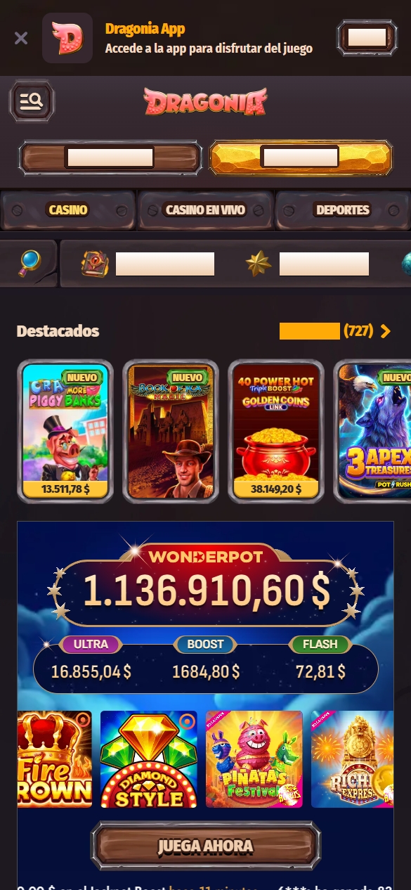 Casino section